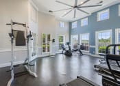 Thumbnail 17 of 27 - Modern Fitness Center at Reserve at Bridford, Greensboro, NC