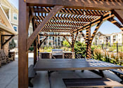 Thumbnail 25 of 26 - grilling and picnic area at Bucking Horse Apartments, Fort Collins