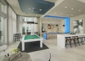 Thumbnail 18 of 33 - Clubhouse with Billiard table at The Parkway on Westlake, Humble, 77346