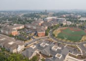 Thumbnail 17 of 17 - a view of the campus from the top of the tower