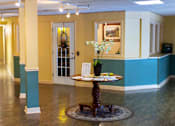 Thumbnail 7 of 9 - Welcoming lobby at College Parkway Place affordable apartments located in Annapolis
