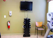 Thumbnail 6 of 11 - Fitness center at Park View at Ashland Terrace senior apartment community for adults age 62+
