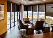 Thumbnail 28 of 30 - Pet-friendly and smoke-free, Metro Heights community amenities include a fitness center, business center, media room, playground, bike storage, and underground parking—perfect for urban, connected living near downtown Baltimore.