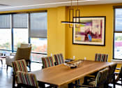 Thumbnail 29 of 30 - Pet-friendly and smoke-free, Metro Heights community amenities include a fitness center, business center, media room, playground, bike storage, and underground parking—perfect for urban, connected living near downtown Baltimore.