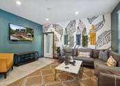 Thumbnail 4 of 26 - Resident Lounge at The Hartley at Sweetwater Creek, Duluth