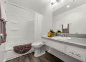 Thumbnail 53 of 64 - Big Bathroom at Sunset Square Apartments, West Covina, California, 91790