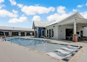 Thumbnail 28 of 45 - a large swimming pool in front of a building in Asheville NC