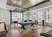 Thumbnail 32 of 45 - pool table in common area  in Asheville NC