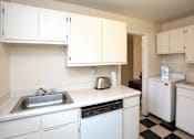 Thumbnail 4 of 14 - View of kitchen model with sink and dishwasher