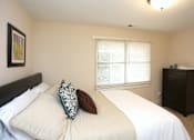 Thumbnail 7 of 14 - View of bedroom model with bed and dresser