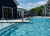 Thumbnail 3 of 45 - resort style pool in Asheville