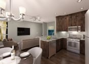 Thumbnail 6 of 26 - Dining Room Near Kitchen Space at Moenave Townhomes in Springdale, Utah