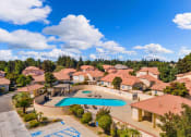 Thumbnail 4 of 49 - Ariel Pool view1 at Lotus Villas, California