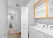Thumbnail 32 of 49 - Washer and dryer at Lotus Villas, Bakersfield, CA
