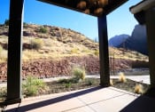 Thumbnail 25 of 26 - View From Sliding Glass Door at Moenave Townhomes in Springdale, Utah