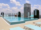 Thumbnail 12 of 35 - Rooftop pool in downtown Tampa, FL