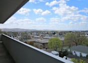 Thumbnail 7 of 13 - Imagine enjoying the view with your morning coffee or an evening beverage from your oversized, private balcony.