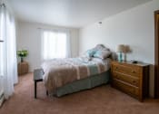 Thumbnail 21 of 23 - Gorgeous Bedroom at Custer Estates Apartments, Monroe, MI
