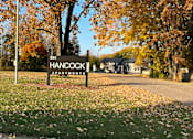Thumbnail 1 of 15 - a sign that says 5th hancock apartments