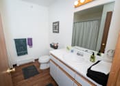 Thumbnail 22 of 22 - Bathroom  at Hornbrook Estates Apartments, Evansville, 47715