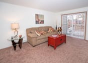 Thumbnail 10 of 22 - Living area  at Hornbrook Estates Apartments, Evansville, 47715