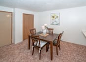 Thumbnail 18 of 21 - Classic Dining Area at Kuder Estates Apartments, MRD Conventional, Warsaw, Indiana
