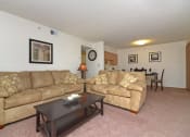 Thumbnail 17 of 21 - Living Room at Geary Estates Apartments,  MRD Conventional, Grandview Plaza, KS, 66441