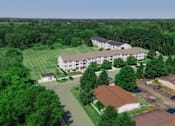 Thumbnail 6 of 15 - Exterior at McClellan Estates III Apartments , Marshall, Michigan