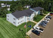 Thumbnail 5 of 14 - Aerial at McClellan Estates Apartments, Marshall, MI, 49068