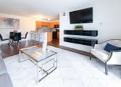Thumbnail 1 of 9 - Modern Living Room at Fuller Apartments, Perrysburg, OH, 43551