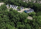 Thumbnail 2 of 24 - Aerial View Of Community at Raleigh House Apartments, MRD Apartments, East Lansing, Michigan