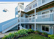 Thumbnail 7 of 24 - Apartment Exterior at Raleigh House Apartments, MRD Apartments, East Lansing