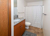 Thumbnail 15 of 24 - Luxurious Bathroom at Raleigh House Apartments, MRD Apartments, East Lansing, MI, 48823