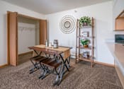 Thumbnail 13 of 18 - Dining table  at Martin Estates Apartments, Shelbyville, IN