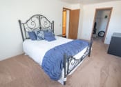 Thumbnail 22 of 33 - Bedroom With Closet at Woodbury Estates Apartments, Michigan