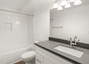 Thumbnail 33 of 54 - Bathroom at Woodland Trio Apartments, North Hollywood, California