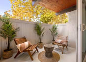 Thumbnail 5 of 60 - Apartment Patio at The Meadows at Westlake Village Apartments,California