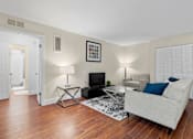 Thumbnail 20 of 60 - Open Living Room at Casa De Marina Apartments, California
