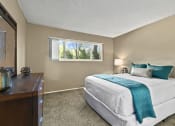 Thumbnail 14 of 41 - Pet-Friendly Apartments in Mar Vista CA - Vista - Jones & Jones - Bedroom with Plush Carpeting