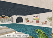Thumbnail 57 of 60 - Pool Area at Casa De Marina Apartments, California 90066