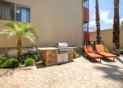 Thumbnail 33 of 38 - Apartments in Valley Village BBQ Area