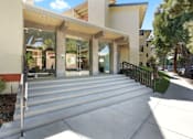 Thumbnail 39 of 44 - Main Entrance at Parkway Terrace Apartments, Culver City, CA