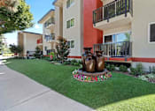 Thumbnail 41 of 44 - Side of Main Entrance at Parkway Terrace Apartments, Culver City, 90230