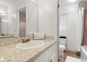 Thumbnail 23 of 60 - Upgraded Bathroom at Casa De Marina Apartments, California 90066