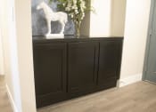 Thumbnail 32 of 75 - a large black cabinet with a white horse on top of it at The Crossings at Redlands, Redlands, 92374