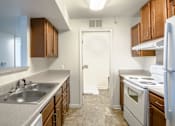 Thumbnail 2 of 11 - Kitchen Close-Up at Timberland Park Apartments, Charlottesville, VA