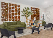 Thumbnail 12 of 23 - clubhouse with couches and chairs