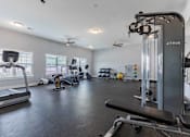 Thumbnail 3 of 10 - A well-equipped gym at Killian Terrace Apartments, Columbia, SC