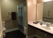 Thumbnail 3 of 17 - Bathroom at Highland Memorial, Gastonia, 28052