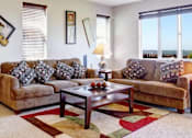 Thumbnail 3 of 3 - Spacious Living Room at Colonel Bluffs Apartments, Columbia, 29229